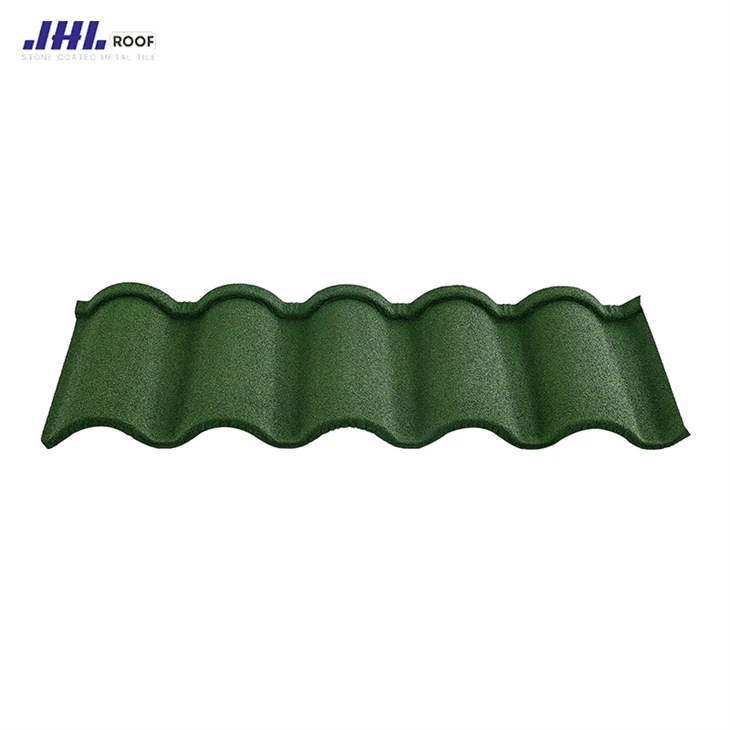 Green Color Tile Metal Roof Tile